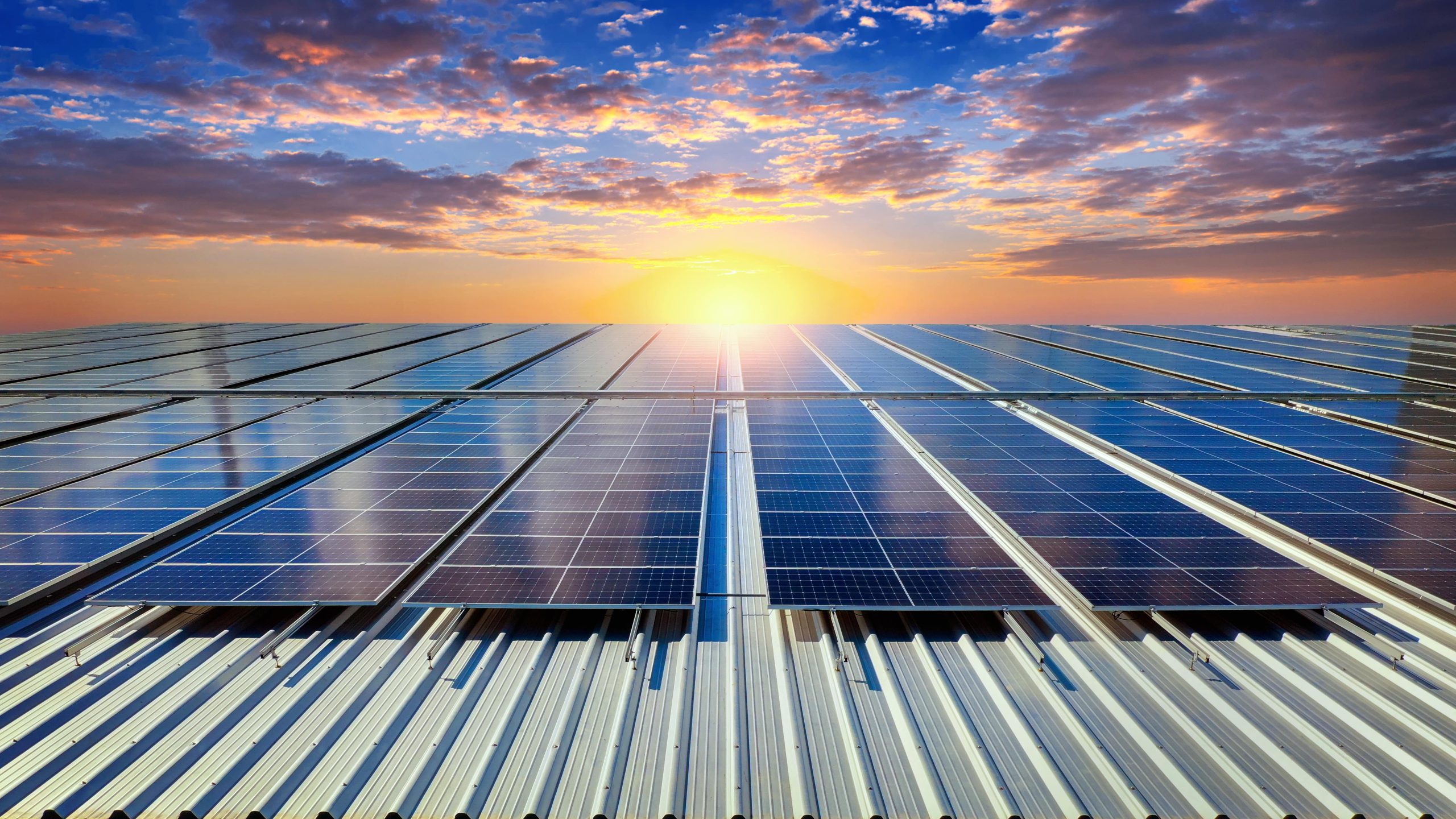 Energía renovable con placas fotovoltaicas